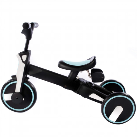 Tricicleta Uonibaby 3 in1, Pliabila - Blue [4]