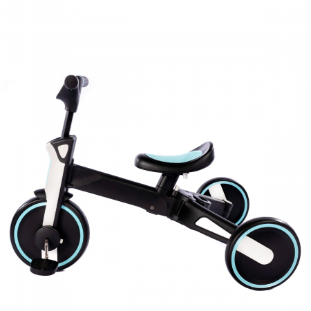 Tricicleta Uonibaby 3 in1, Pliabila - Blue [3]