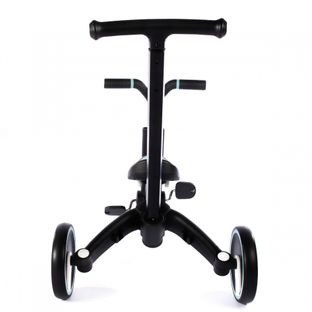 Tricicleta Uonibaby 4 in1, Pliabila si cu maner de impingere - Blue [2]