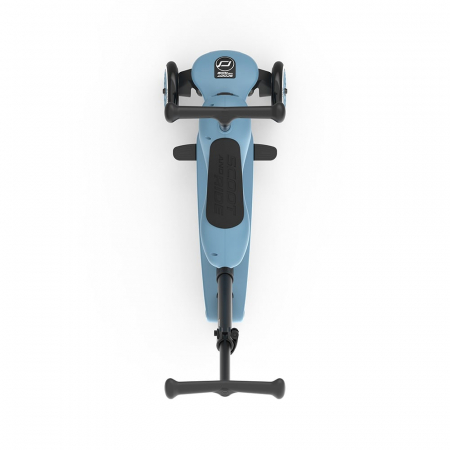 Trotinetă 3 în 1 cu șezut și mâner – HighwayKick 1 Push and Go Steel, 1-5 ani, până la 50 kg | Scoot & Ride [4]