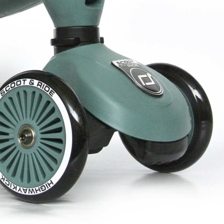 Trotineta HighwayKick 1 Transformabila, 2 in 1, 1-5 ani, Forest [3]