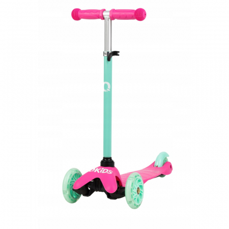 Trotineta cu 3 roti, QKIDS, LUMIS Turquoise [0]