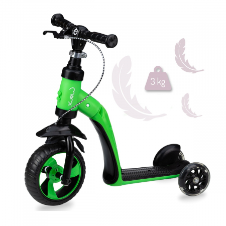 Trotineta transformabila 2 in 1 MoMi ELIOS Green [5]