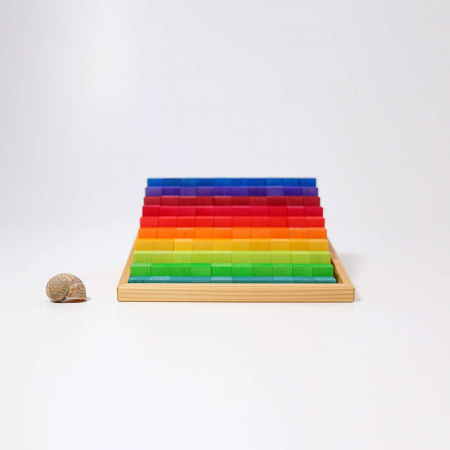 Universul Grimms - Set educativ de numarat si construit, 100 piese