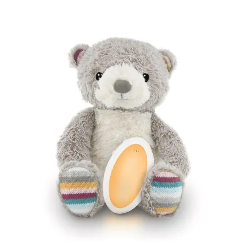 Cadouri baby shower - Ursuletul Bruno - Plus cu mecanism de Linistire si Relaxarea Bebelusului