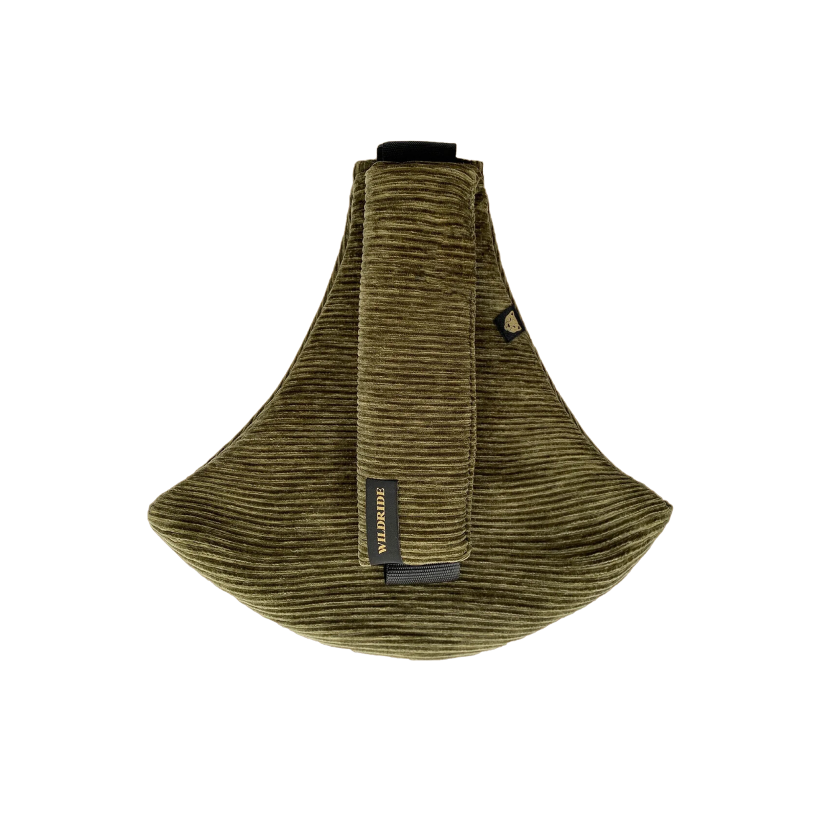 Caruselul cu vise Marsupiu Wildride pentru toddler Model: Corduroy Olive Green de l a 9 luni