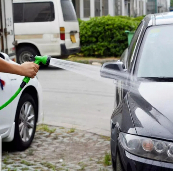 Furtun extensibil 45m Include conectori si capat stropire [2]