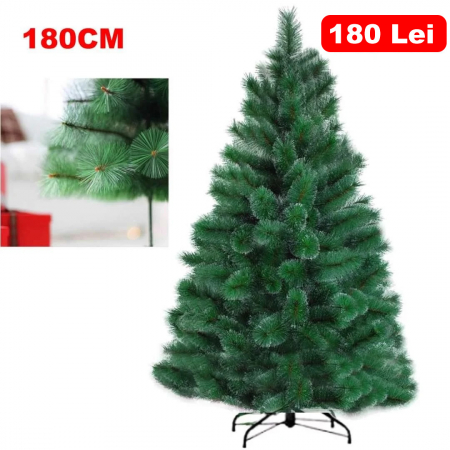 Casa - Brad pin artificial 180 cm cu suport metalic inclus