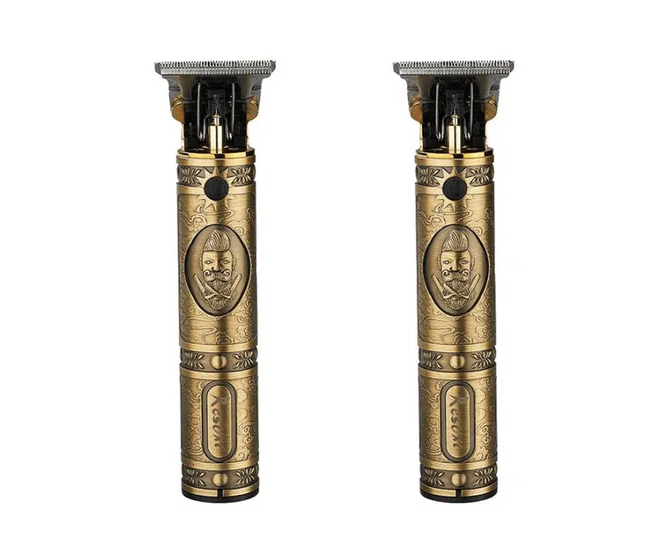 ingrjire persoanala - Set x2 Aparat Masina de Tuns, Ras cu precizie pentru Contur fara Fir, Lame din Inox Incarcare USB