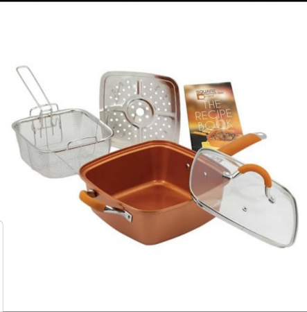 Tigaie Friteuza Multifunctionala Copper Pan [2]