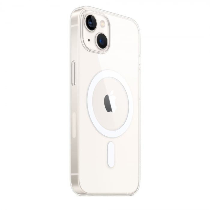 Husa iPhone 13 mini - Transparenta cu suport MagSafe [6]