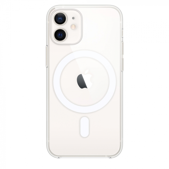 Husa iPhone 12 mini - Transparenta cu suport MagSafe [2]