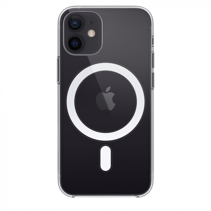 Husa iPhone 12 mini - Transparenta cu suport MagSafe [3]