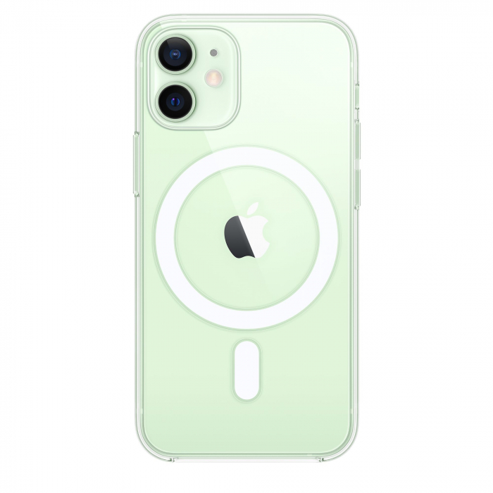 Husa iPhone 12 mini - Transparenta cu suport MagSafe [5]