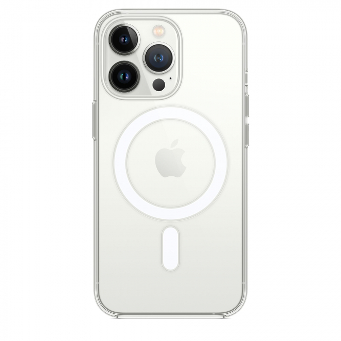 Husa iPhone 13 Pro - Transparenta cu suport MagSafe [3]