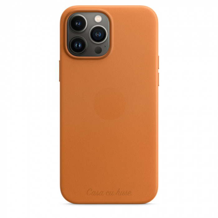 Husa iPhone 13 Pro Max - Piele cu suport MagSafe [4]