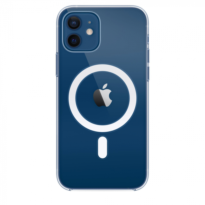 Husa iPhone 12 - Transparenta cu suport MagSafe [1]