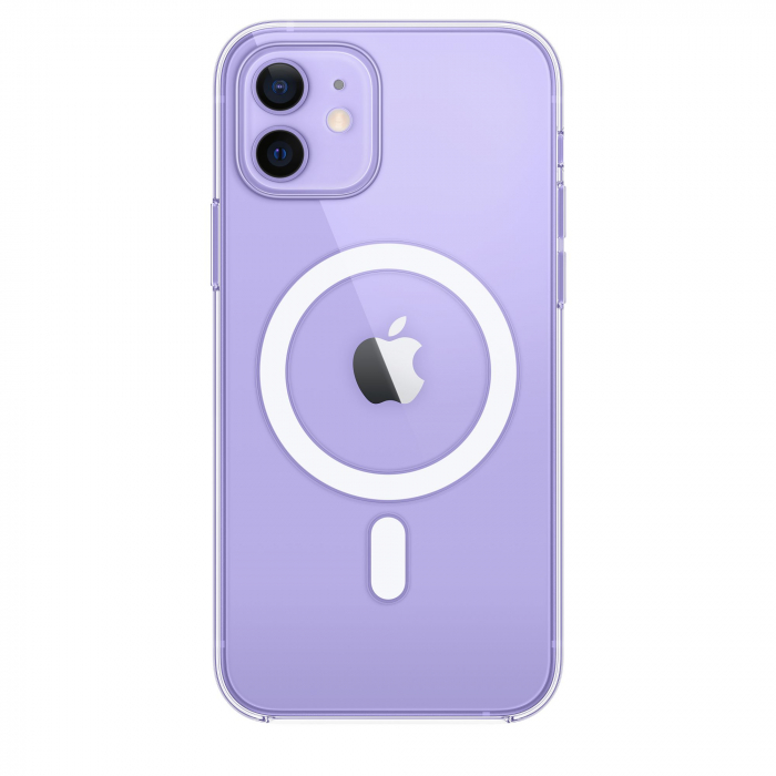 Husa iPhone 12 - Transparenta cu suport MagSafe [5]