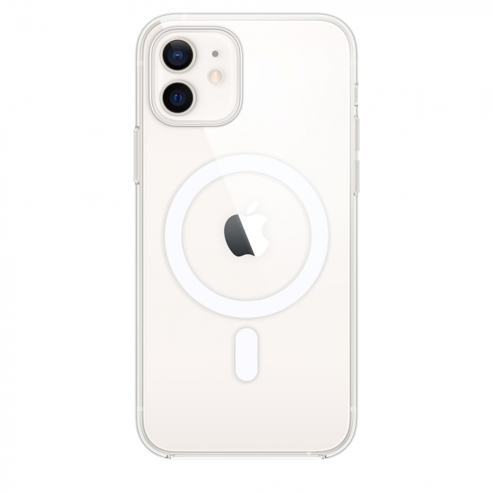 Husa iPhone 12 - Transparenta cu suport MagSafe [2]