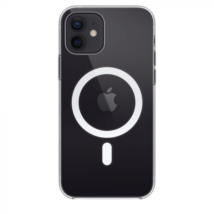 Husa iPhone 12 - Transparenta cu suport MagSafe [3]