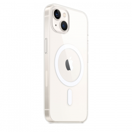 Husa iPhone 13 mini - Transparenta cu suport MagSafe [5]