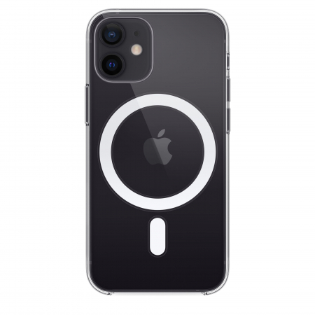 Husa iPhone 12 mini - Transparenta cu suport MagSafe [2]