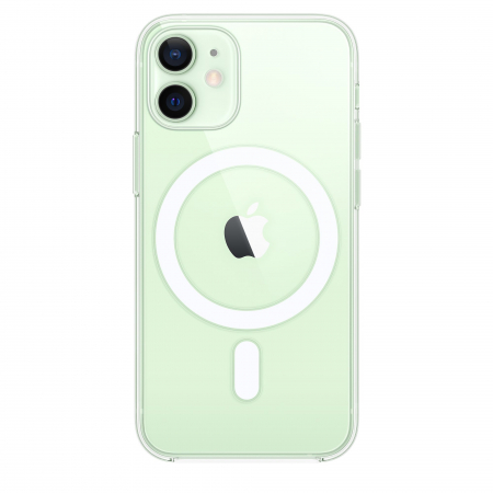 Husa iPhone 12 mini - Transparenta cu suport MagSafe [4]