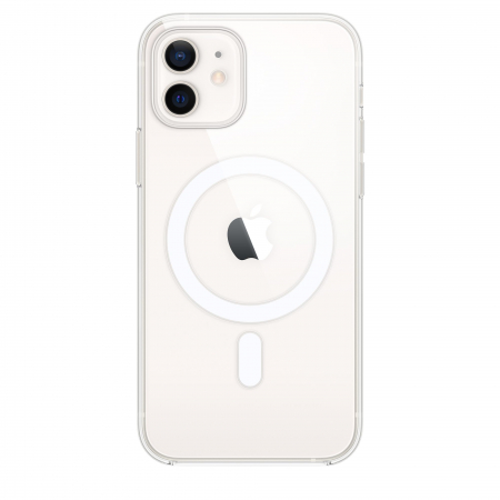 Husa iPhone 12 - Transparenta cu suport MagSafe [1]