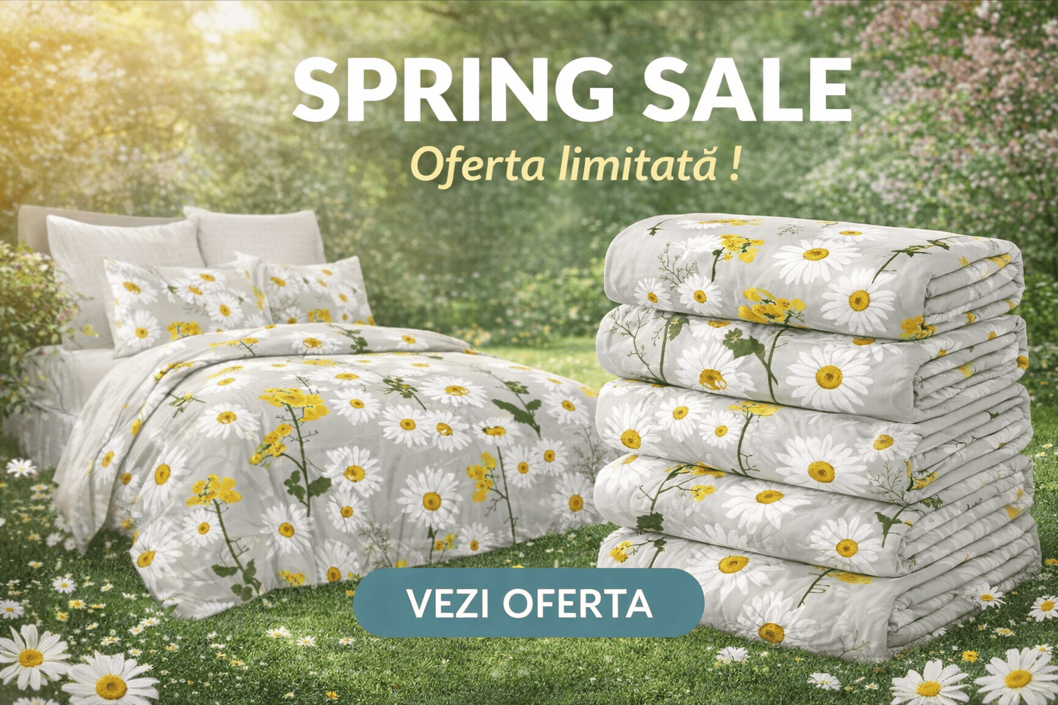 LENJERII DE PAT BUMBAC