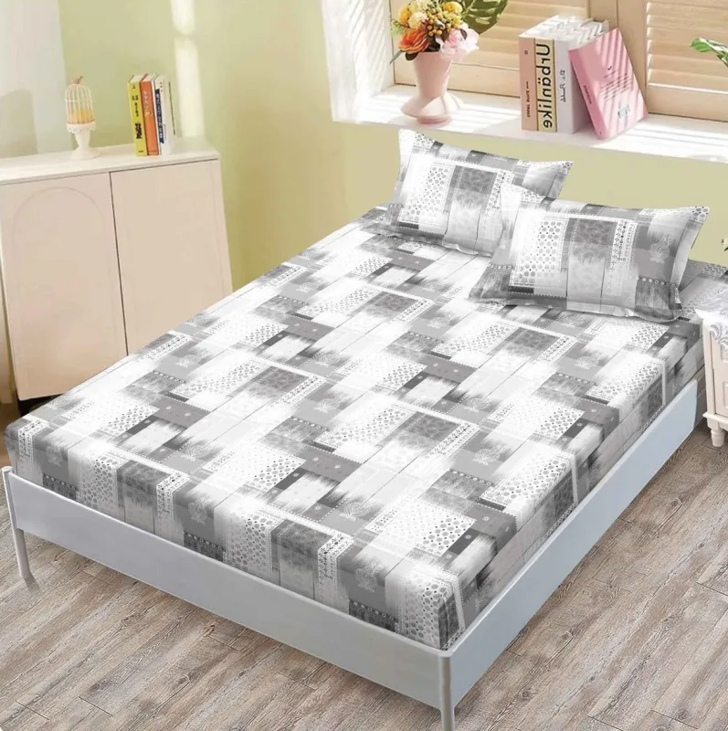 Husa de pat din Finet cu Elastic 160x200 cm-W53 [1]