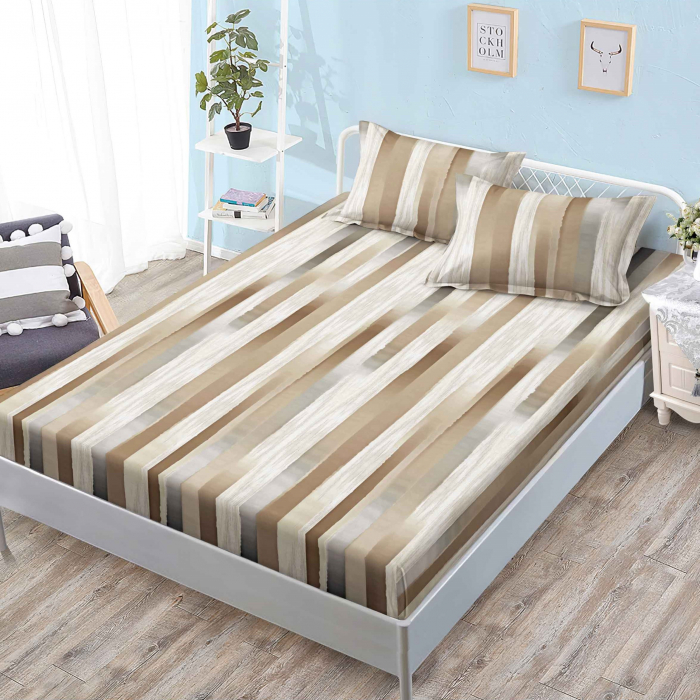 Husa de pat din Finet cu Elastic 160x200 cm-W64 [1]