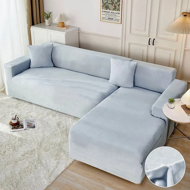 Husa Elastica de Catifea pentru Coltar 3 Locuri+2 Locuri -HCJ10 [1]