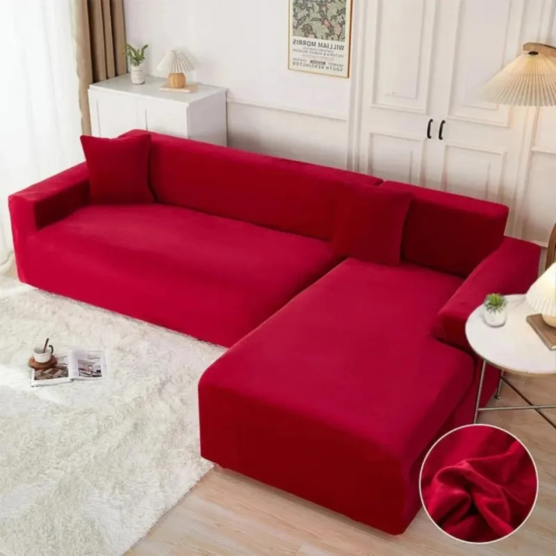 Husa Elastica de Catifea pentru Coltar 3 Locuri+2 Locuri -HCJ3 [1]