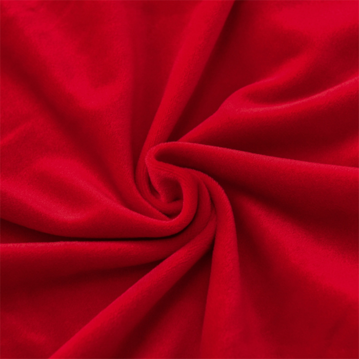 Huse pentru scaun din Catifea cu elastic,Rosu-JHC10 [4]