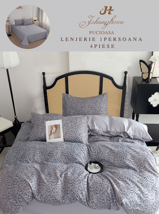 Lenjerie de pat 1 Persoana,4 piese,Finet-P30 [1]