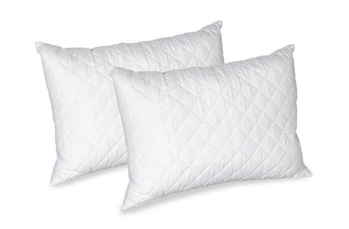 Set Blanche, 2 perne microfibra 50x70 cm si Pilota matlasata 250g/mp, 200x220 cm-BQ1 [2]