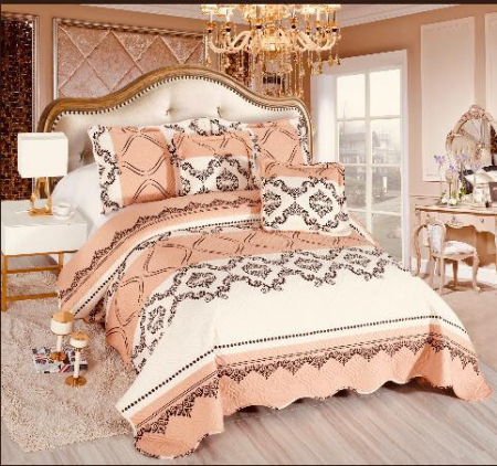 CUVERTURI - Cuvertura matlasata din bumbac 5 piese-ES33