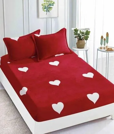 Huse de pat Cocolino 180x200 cm - Husa de pat Cocolino cu elastic+ 2 fete de perna-HJC34