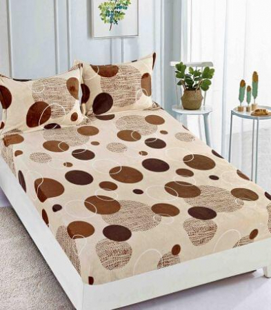 HUSE DE PAT - Husa de pat Cocolino cu elastic+ 2 fete de perna-HJC6