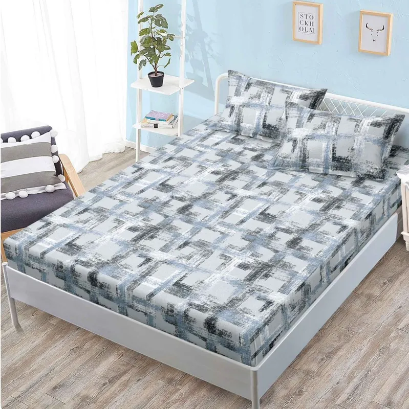 Huse de pat Finet 160x200 cm - Husa de pat din Finet cu Elastic 160x200 cm-W23