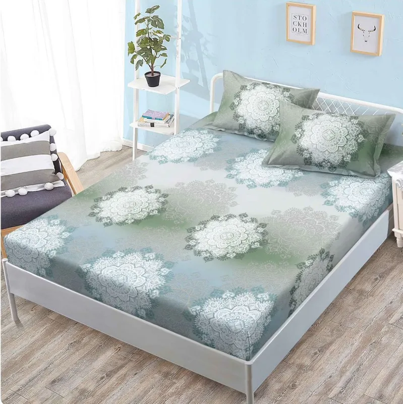 Huse de pat Finet 160x200 cm - Husa de pat din Finet cu Elastic 160x200 cm-W24