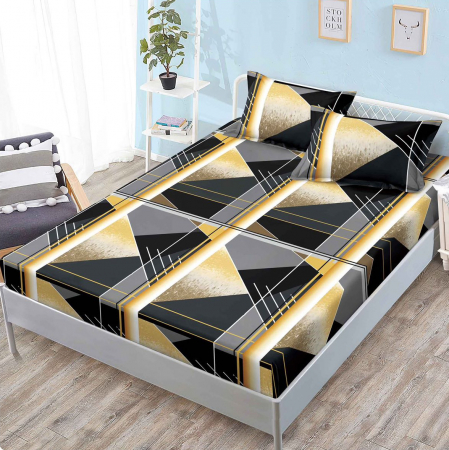 HUSE DE PAT - Husa de pat din Finet cu Elastic 160x200 cm-W27