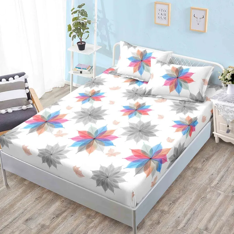 Huse de pat Finet 160x200 cm - Husa de pat din Finet cu Elastic 160x200 cm-W3