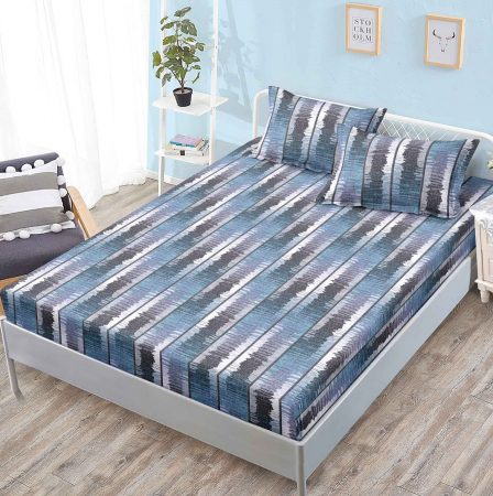 HUSE DE PAT - Husa de pat din Finet cu Elastic 160x200 cm-W30