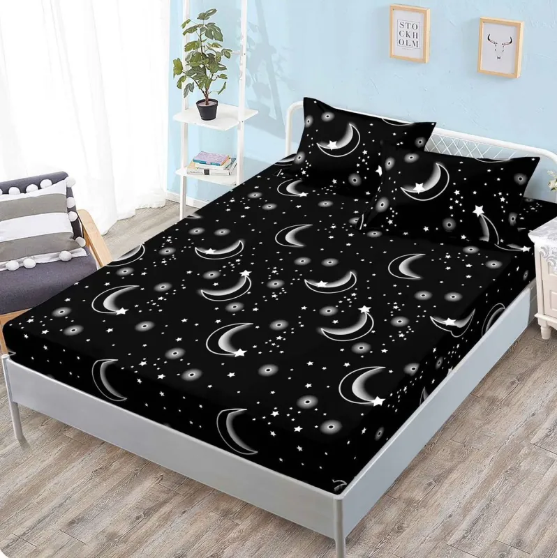 Huse de pat Finet 160x200 cm - Husa de pat din Finet cu Elastic 160x200 cm-W45
