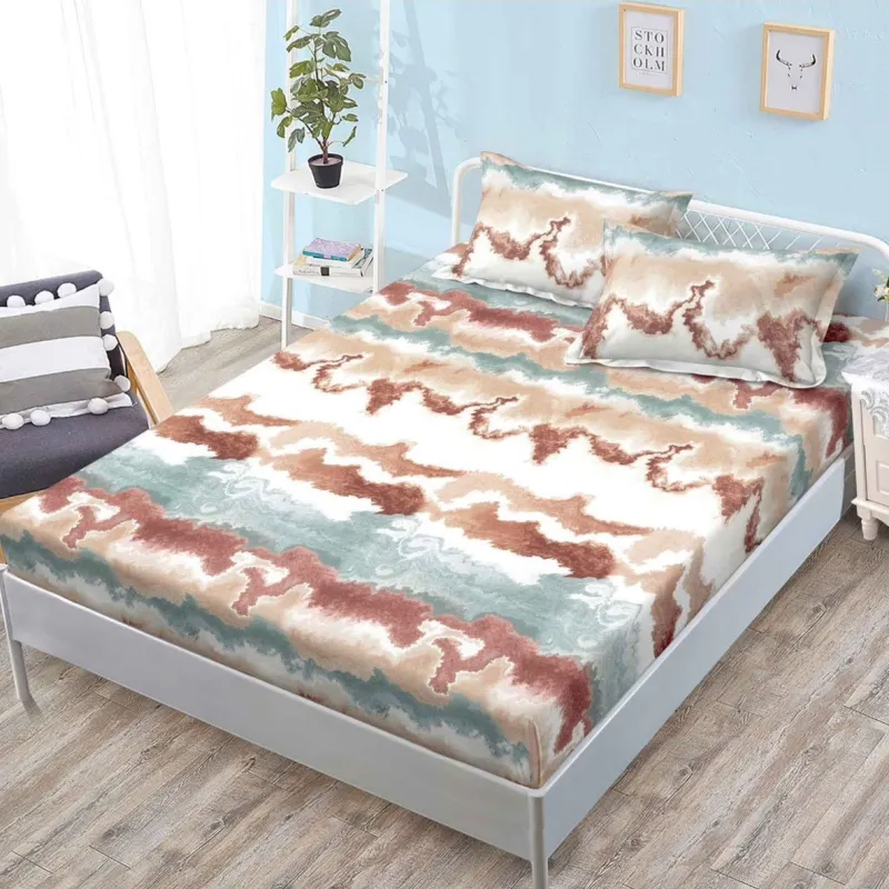Huse de pat Finet 160x200 cm - Husa de pat din Finet cu Elastic 160x200 cm-W9