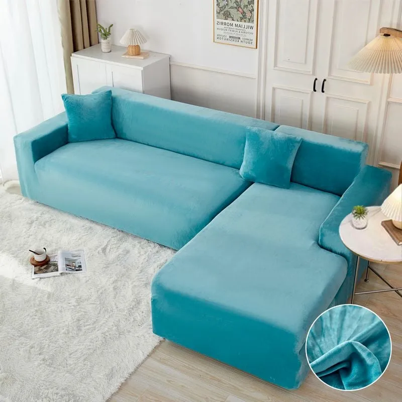 Huse Coltar - Husa Elastica de Catifea pentru Coltar 3 Locuri+2 Locuri -HCJ11