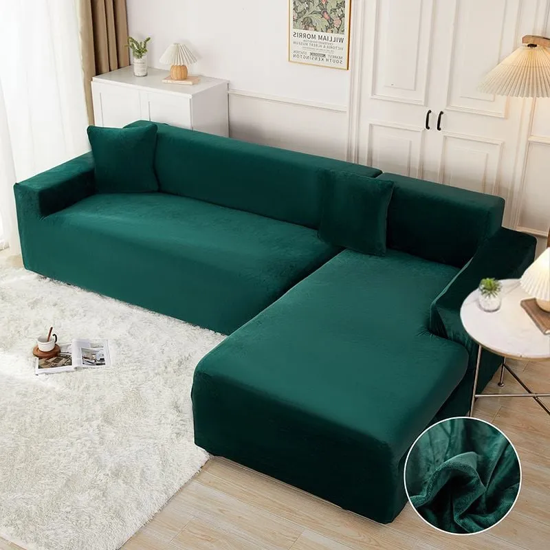 Huse Coltar - Husa Elastica de Catifea pentru Coltar 3 Locuri+2 Locuri -HCJ4