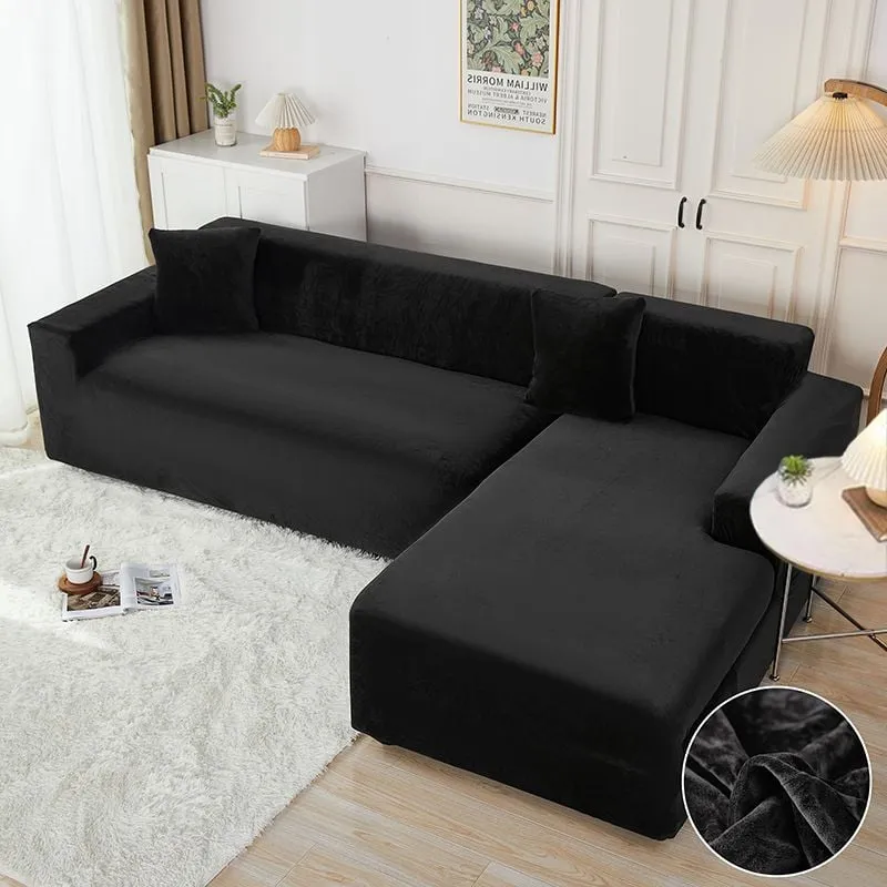 Huse Coltar - Husa Elastica de Catifea pentru Coltar 3 Locuri+2 Locuri -HCJ8
