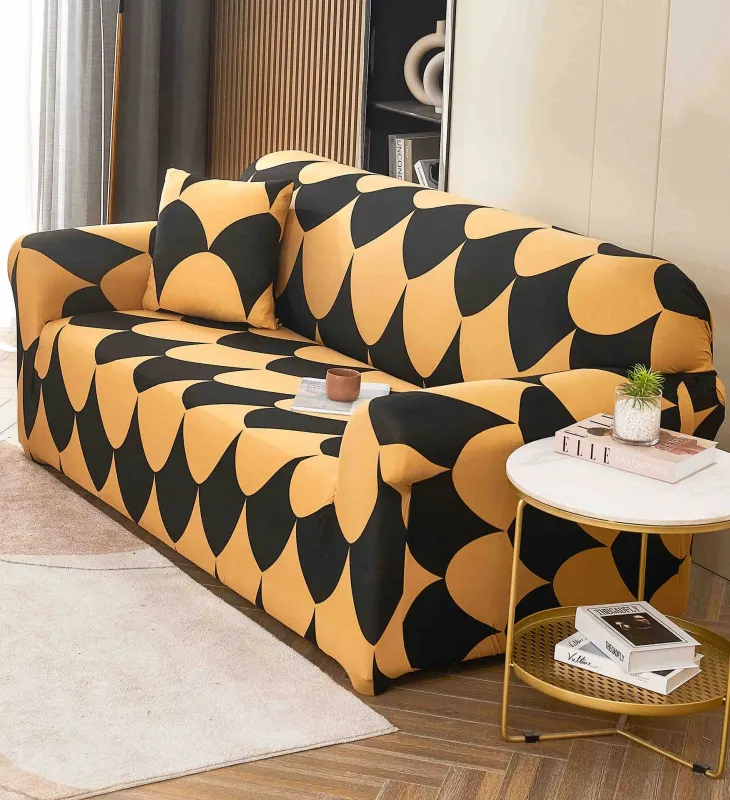 Husa Elastica pentru Canapea 3 Locuri cu brate-L09 [0]